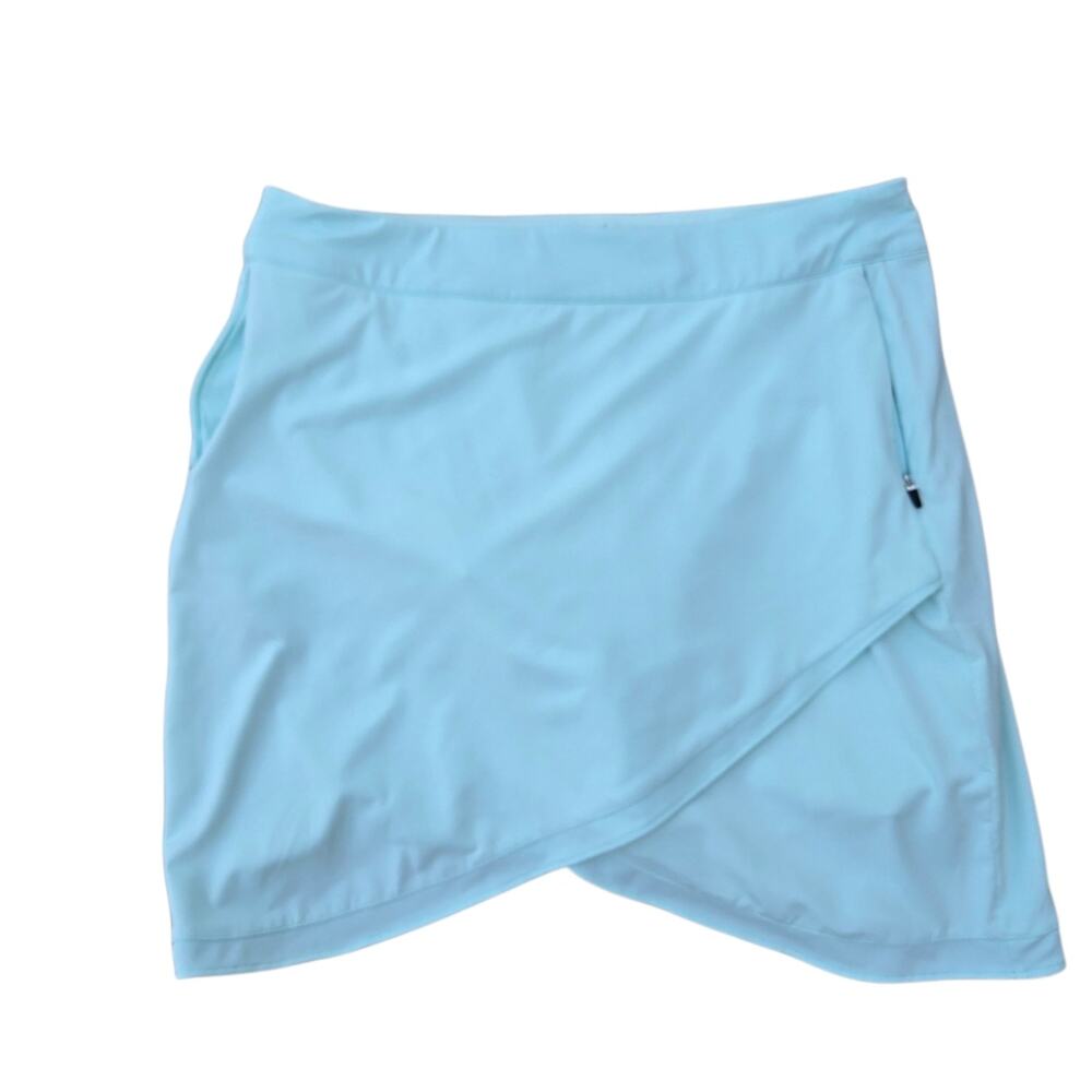 Peter Millar Women's Small‎ Performance Soothing Sea Laura Wrap Golf Skort